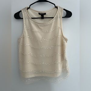 Forever 21, Sequin and Beaded Tank Top